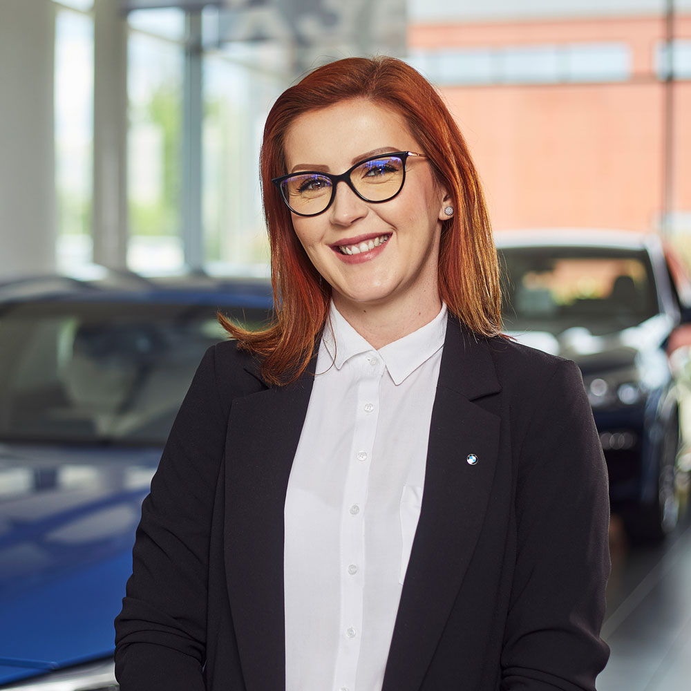 Alexandra Serdan Consultant vânzări auto rulate BMW automobile Bavaria