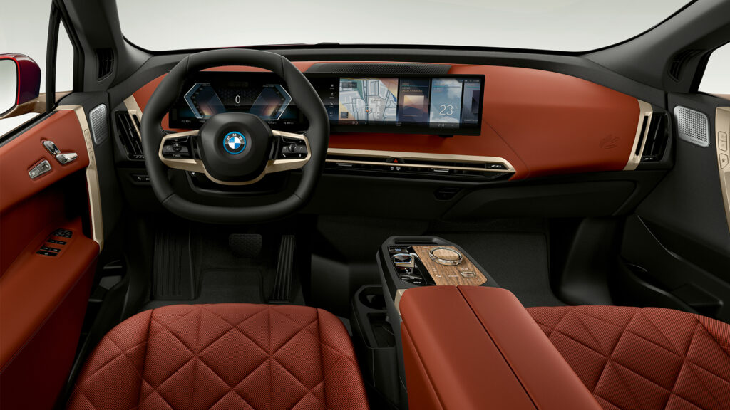 Bmw ix интерьер