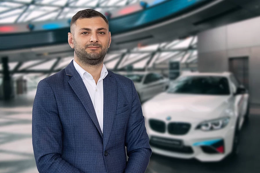 Alexandru Ungureanu Consultant vânzări auto rulate BMW Automobile Bavaria