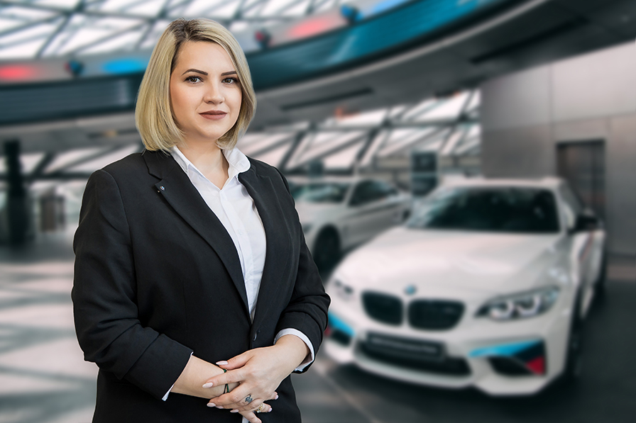 Alexandra Doga Asistent service BMW Automobile Bavaria