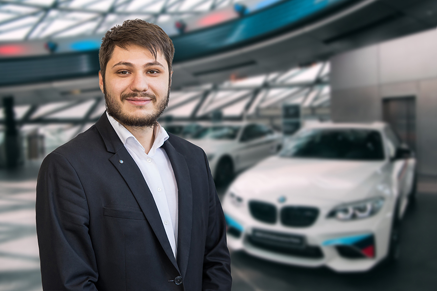 Cosmin Banciu Consultant vânzări piese şi accesorii BMW Automobile Bavaria